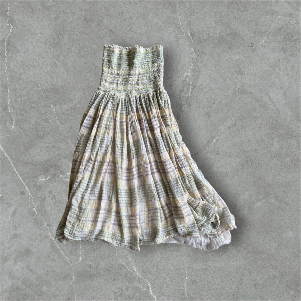 Free People FP One Ravenna Printed Convertible Maxi Skirt